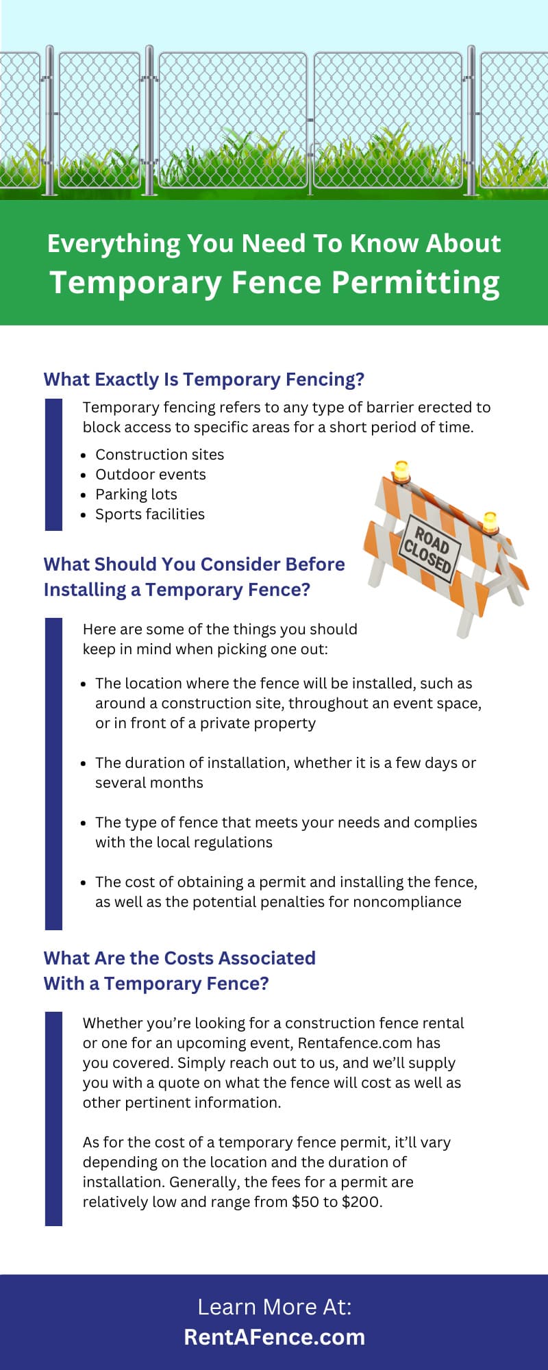 Everything You Need To Know About Temporary Fence Permitting 