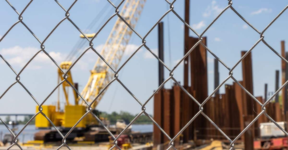 How Chain Link Fences Benefit Construction Projects