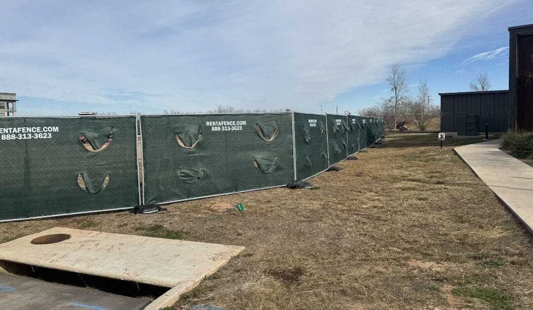 Creating Hype for Your Event With a Temporary Fence