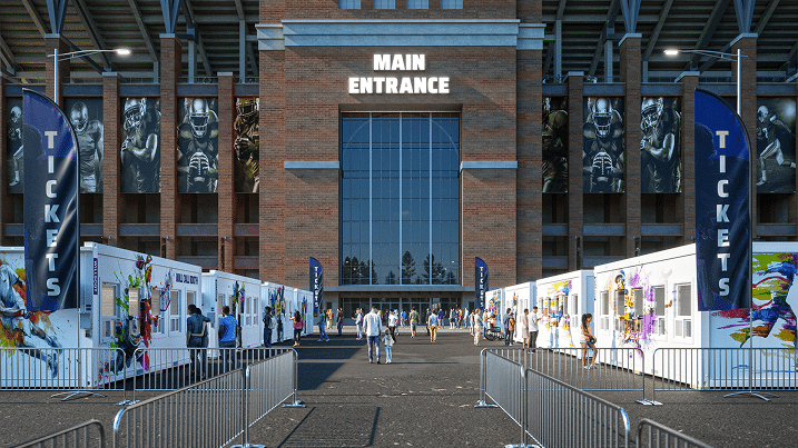 Temporary Construction Fence Rental