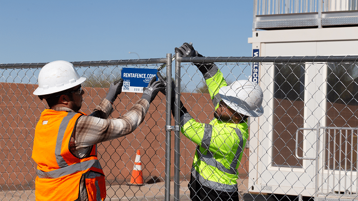 Temporary Construction Fence Rental